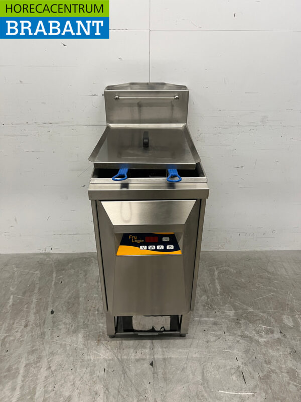 Frylogic FLS 200 Fritteuse aus Edelstahl 25 Liter GAS + 230V Horeca