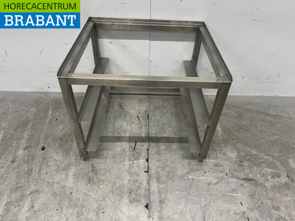 Spülmaschinensockel aus Edelstahl 60 x 55 x 50 cm Horeca