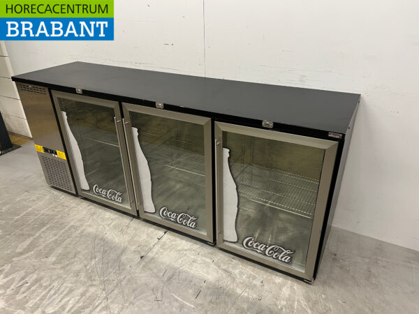 Efficold Bar Cooler aus Edelstahl 3 Flügeltüren 201,5 cm 230V Horeca – Bild 3