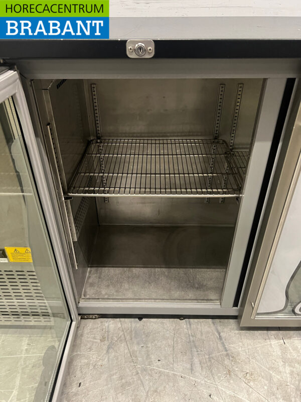 Efficold Bar Cooler aus Edelstahl 3 Flügeltüren 201,5 cm 230V Horeca – Bild 4