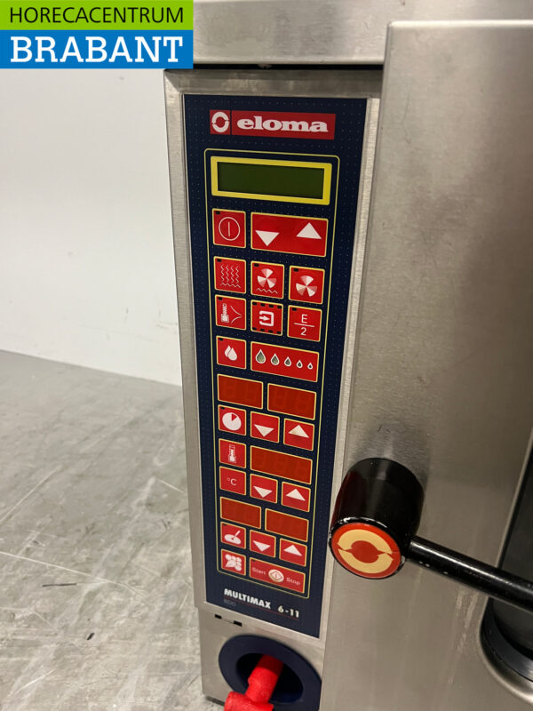 Eloma Combisteamer aus Edelstahl 6 x 1/1 GN 400V Horeca – Bild 6