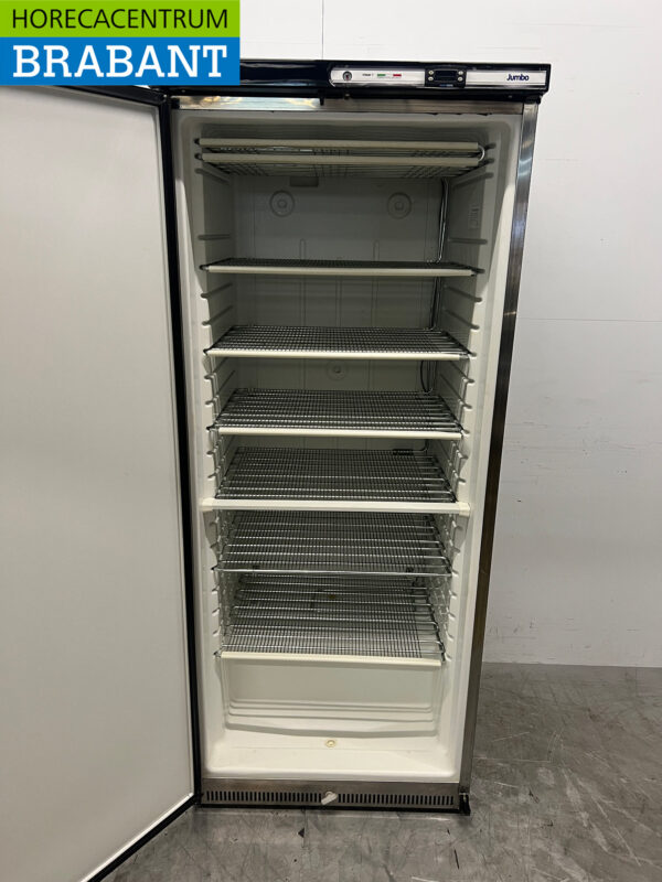 Jumbo-Gefrierschrank aus Edelstahl 640 Liter 230V Horeca – Bild 4