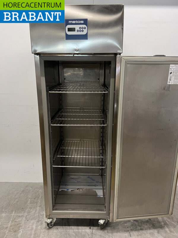 Metos Eintüriger Gefrierschrank aus Edelstahl 617 Liter 230V Horeca – Bild 4