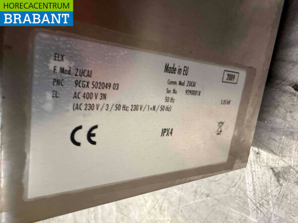 Zanussi ZUCAI Geschirrspüler aus Edelstahl 230V Horeca – Bild 5