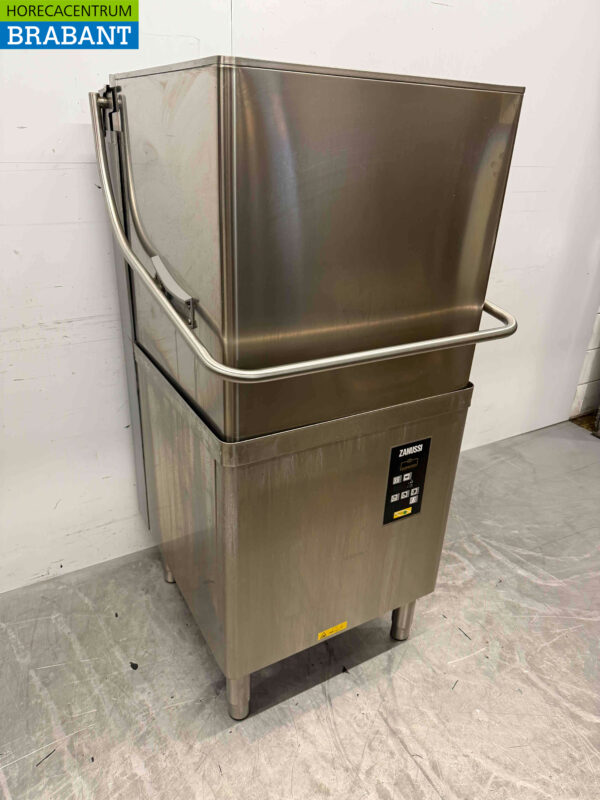 Edelstahl-Geschirrspüler Zanussi ZHTAI Sliding 400V Catering – Bild 2