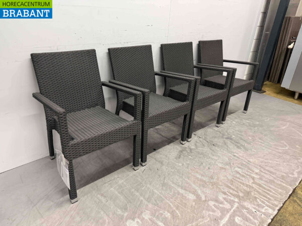 Bolero 4er Set Stühle mit Holzsitz Catering (kopie) – Bild 2