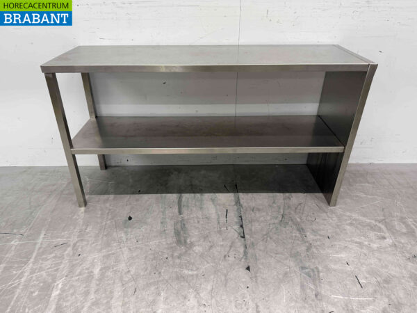 Doppelte Etagerenbrücke aus Edelstahl 140 cm Catering (kopie)