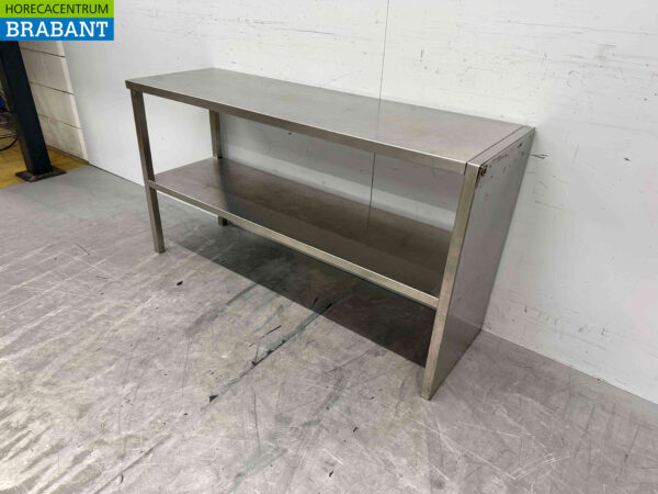 Doppelte Etagerenbrücke aus Edelstahl 140 cm Catering (kopie) – Bild 3