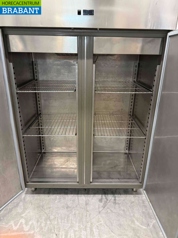 Rubbens Doppeltür-Gefrierschrank aus Edelstahl 1400 Liter 230V Horeca (kopie) – Bild 4