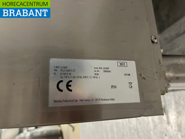 Edelstahl Zanussi LU7ADP Geschirrspüler Waschmaschine 400V Horeca – Bild 7