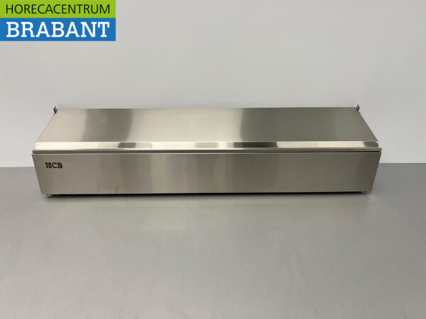 HCB GN-Tablett aus Edelstahl mit Deckel 6 x 1/6 Gastronorm GN 106 cm Horeca
