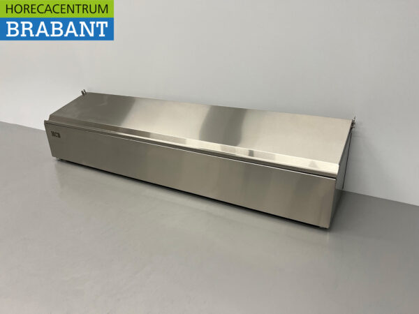 HCB GN-Tablett aus Edelstahl mit Deckel 6 x 1/6 Gastronorm GN 106 cm Horeca – Bild 3