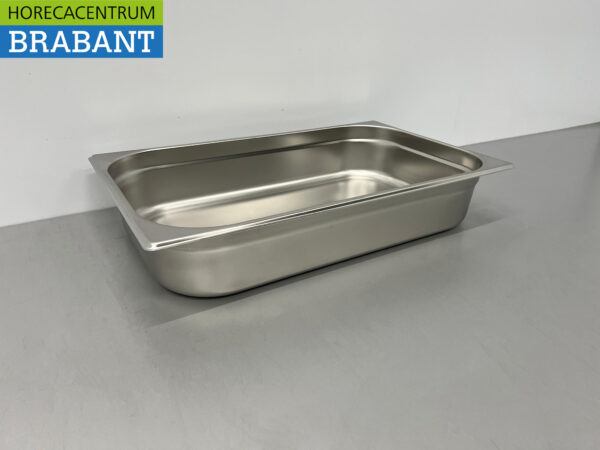 Edelstahl Gastronorm Tablett GN Tablett 1/1 Tiefe 100 mm Horeca – Bild 2