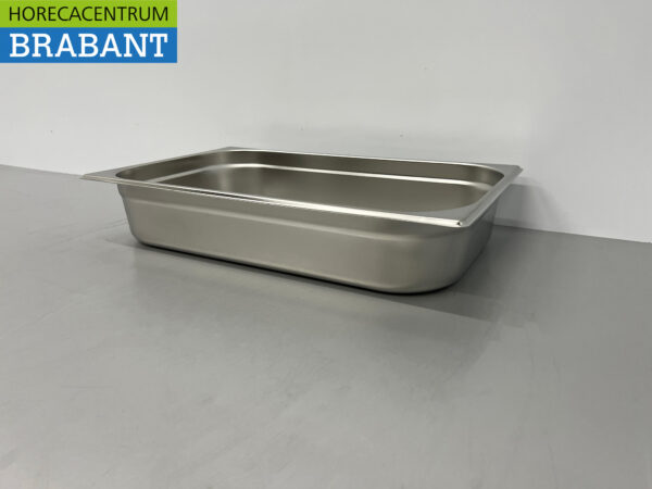 Edelstahl Gastronorm Tablett GN Tablett 1/1 Tiefe 100 mm Horeca – Bild 3