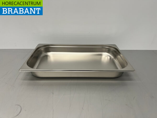 Edelstahl HCB Gastronorm Tablett GN Tablett 1/1 Tiefe 65 mm Horeca
