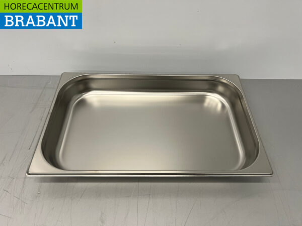 Edelstahl HCB Gastronorm Tablett GN Tablett 1/1 Tiefe 65 mm Horeca – Bild 4