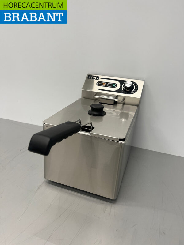 Edelstahl Friteuse 8 Liter 230V Horeca – Bild 2