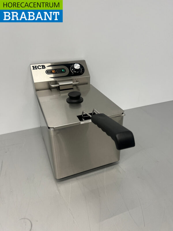Edelstahl Friteuse 8 Liter 230V Horeca – Bild 3