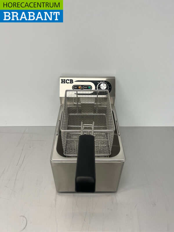 Edelstahl Friteuse 8 Liter 230V Horeca – Bild 5