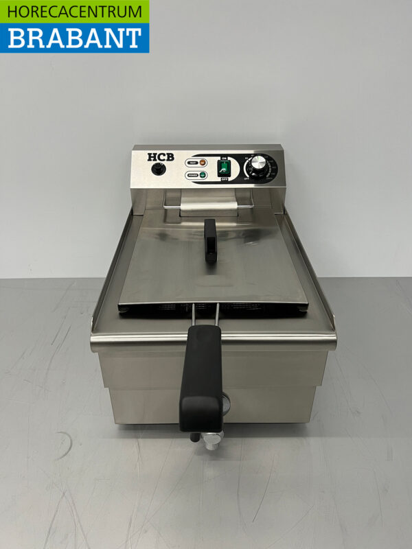 HCB Edelstahl Friteuse 16 Liter 230V Horeca