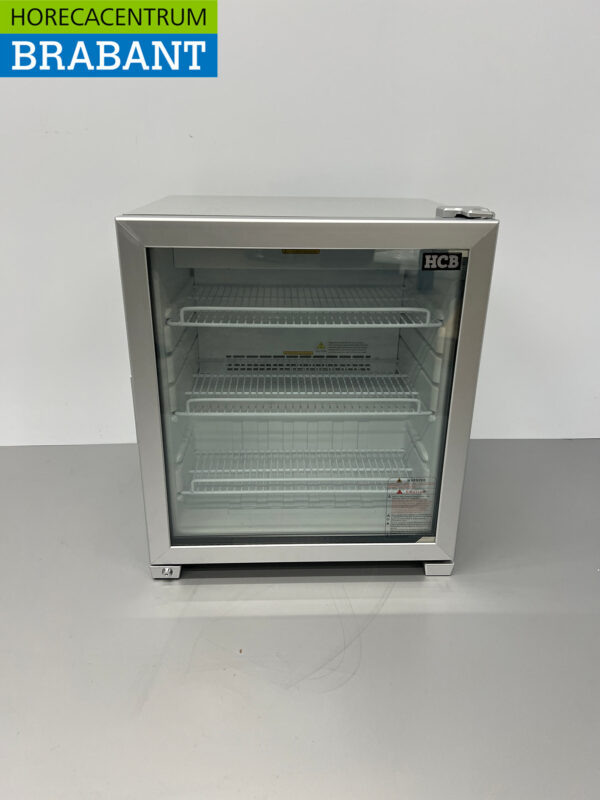 HCB Glastür-Gefrierschrank Gefrierschrank mit Glastür 90 Liter 230V Horeca