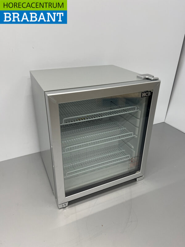 HCB Glastür-Gefrierschrank Gefrierschrank mit Glastür 90 Liter 230V Horeca – Bild 2