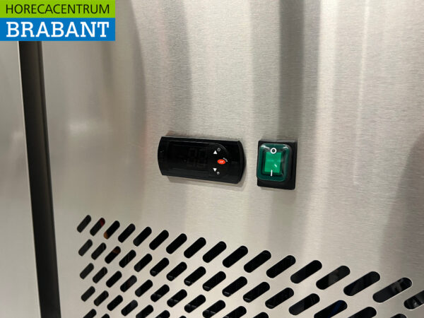 Edelstahl HCB Gekühlte Werkbank 3 Türen 179,5 cm 230V Horeca – Bild 6