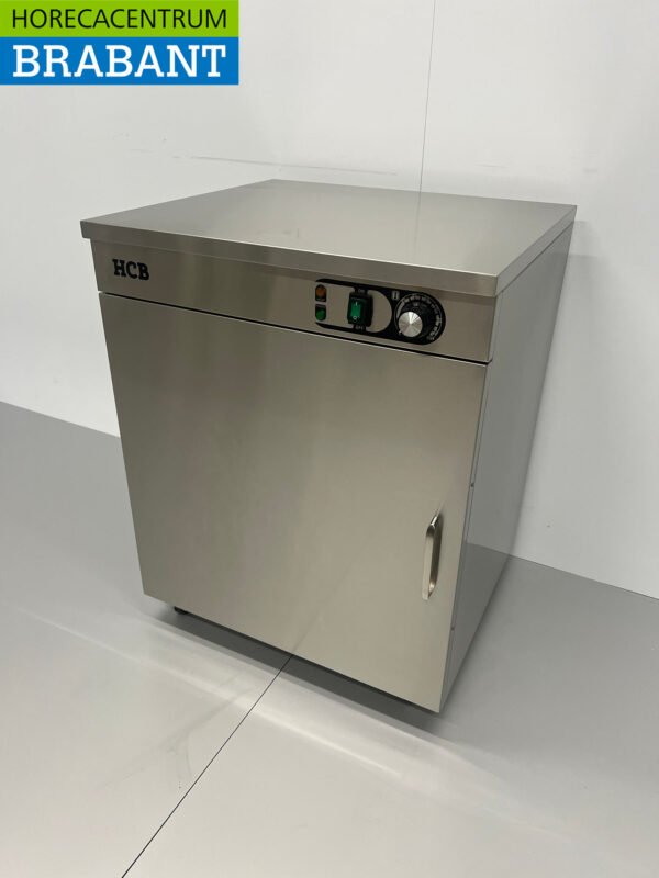 HCB Edelstahl-Plattenwärmer 120 Platten 230V Catering – Bild 2