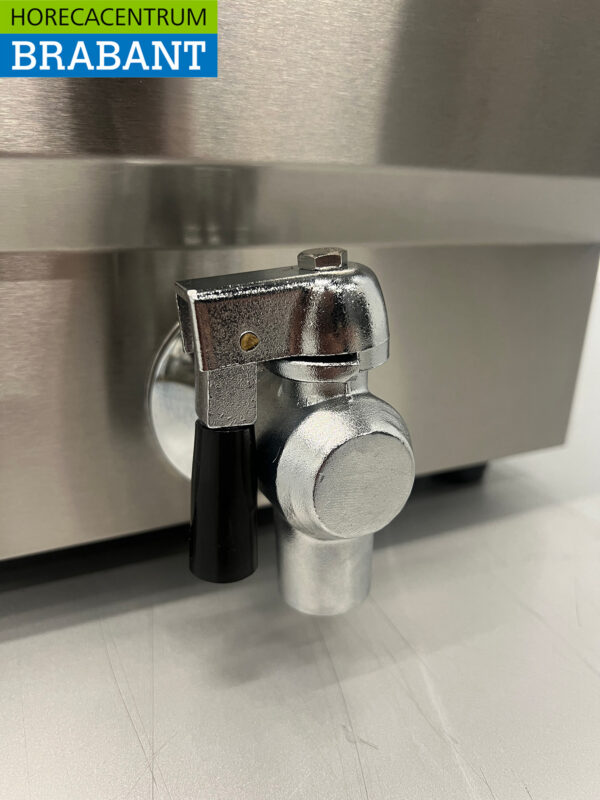 HCB Edelstahl Friteuse mit Ablasshahn 10 Liter 230V Horeca – Bild 6