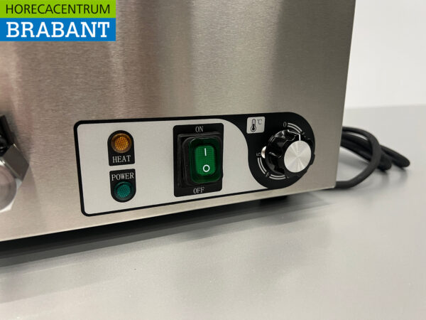 Edelstahl-Bain-Marie 6 x 1/6 GN 230V Horeca – Bild 7