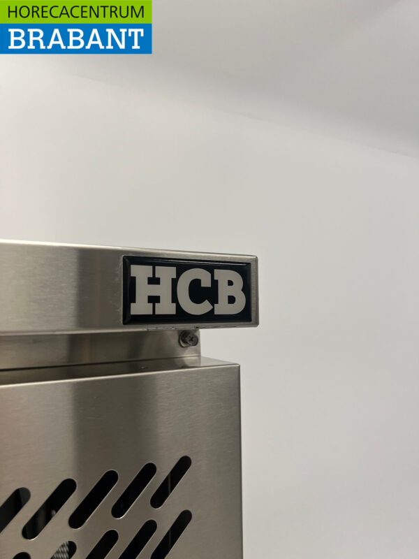 Edelstahl HCB Gekühlte Werkbank 8 Schubladen 223 cm 230V Horeca – Bild 7