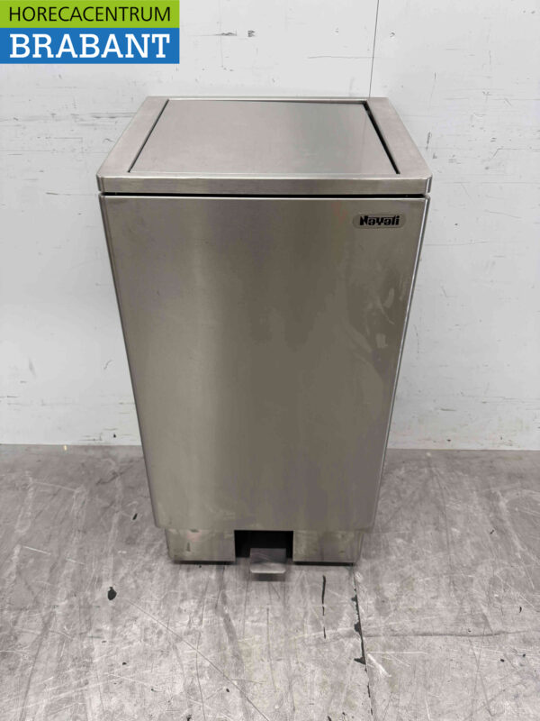Josto Abfallsackhalter aus Edelstahl Mülleimer mit Fußschalter 120 Liter Catering (kopie)
