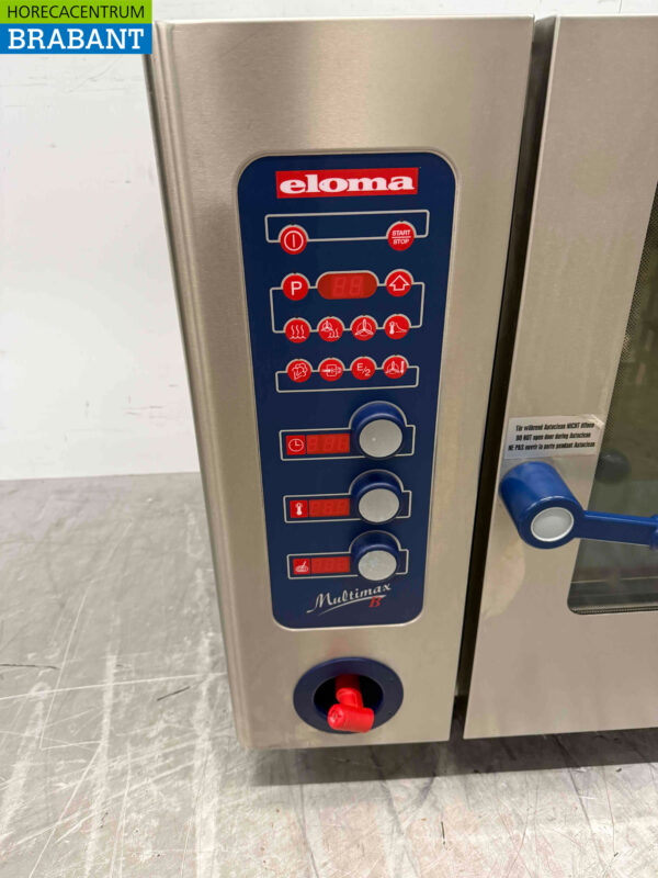 Edelstahl Eloma Multimax Combi Steamer 7 x 1/1 GN 400V Horeca – Bild 4
