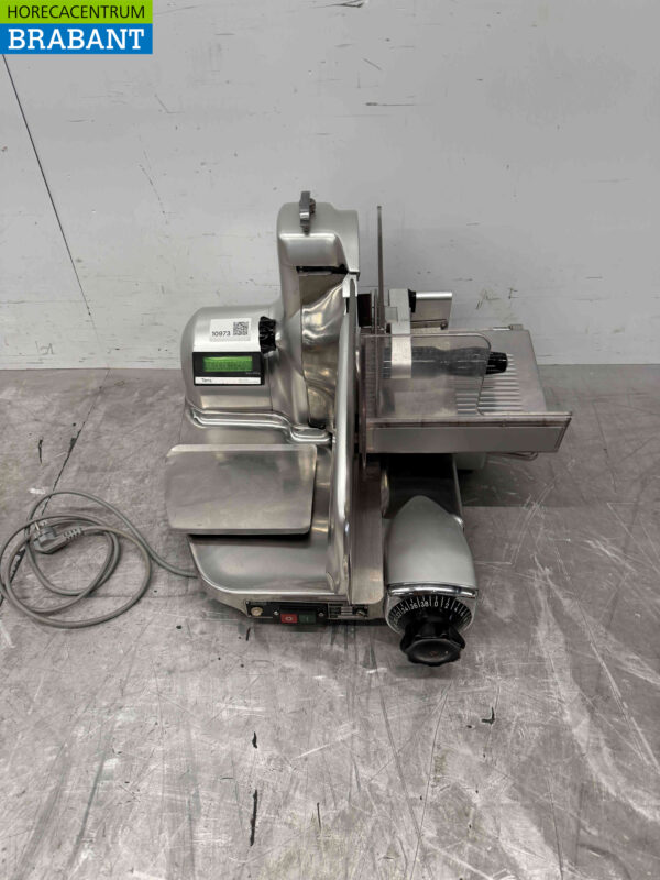 Berkel 834 S Fleischschneidemaschine Schneidemaschine mit Waage 230V Gastronomie Metzgerei