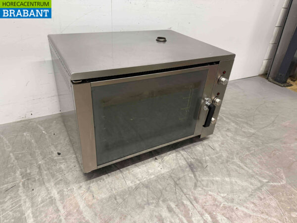 Edelstahl Garbin Umluftofen 4 x 1/1 GN 400V Horeca – Bild 3