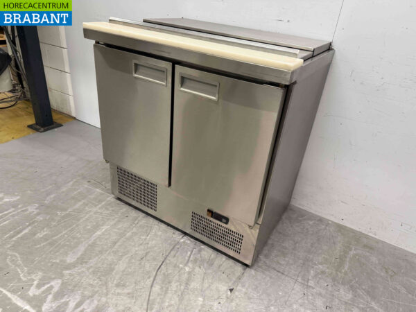 Salattheke aus Edelstahl 90,5 cm 230V Horeca – Bild 2