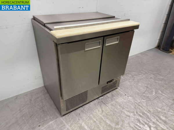 Salattheke aus Edelstahl 90,5 cm 230V Horeca – Bild 3