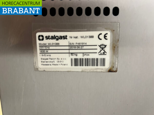 Profinox Wärmeschrank aus Edelstahl Doppelseitig 230V Horeca (kopie) – Bild 5