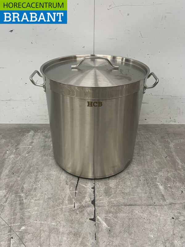 HCB Edelstahl Suppentopf Kochtopf Induktion 41 x 42 cm 50 Liter Horeca (kopie)
