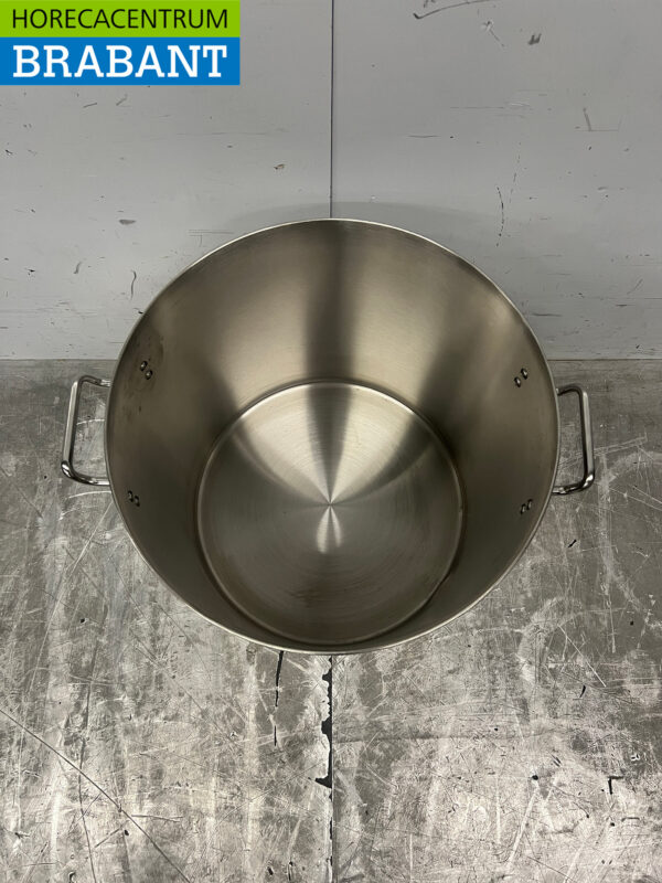 HCB Edelstahl Suppentopf Kochtopf Induktion 41 x 42 cm 50 Liter Horeca (kopie) – Bild 4