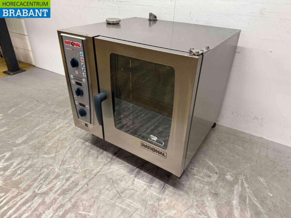 RVS Rational CMP 61 Combisteamer Dampfer 6 x 1/1 GN/Gastronorm 400V Horeca – Bild 3