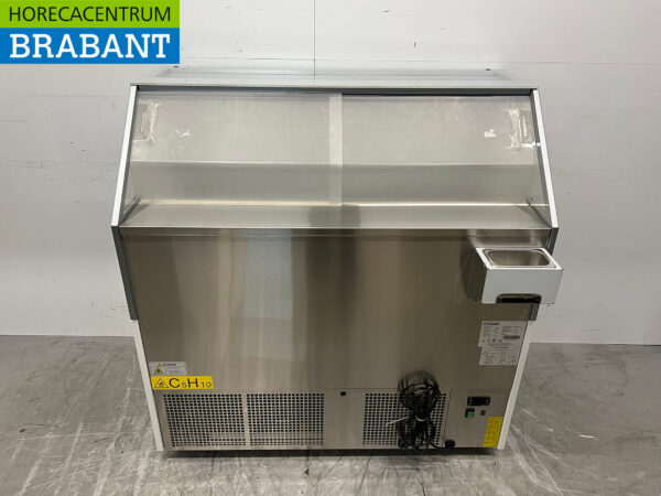 Polar UA058 Schaufel Eiscreme Vitrine 6 Schalen 230V Horeca – Bild 4