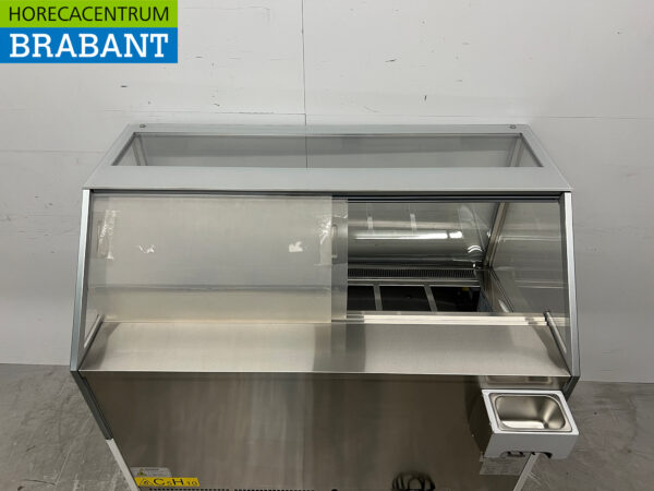Polar UA058 Schaufel Eiscreme Vitrine 6 Schalen 230V Horeca – Bild 5
