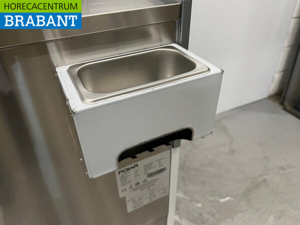 Polar UA058 Schaufel Eiscreme Vitrine 6 Schalen 230V Horeca – Bild 6