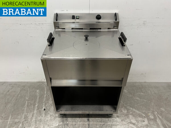 Edelstahl Fischfriteuse Oilball Fryer Friteuse 20 Liter 400V Horeca (kopie)