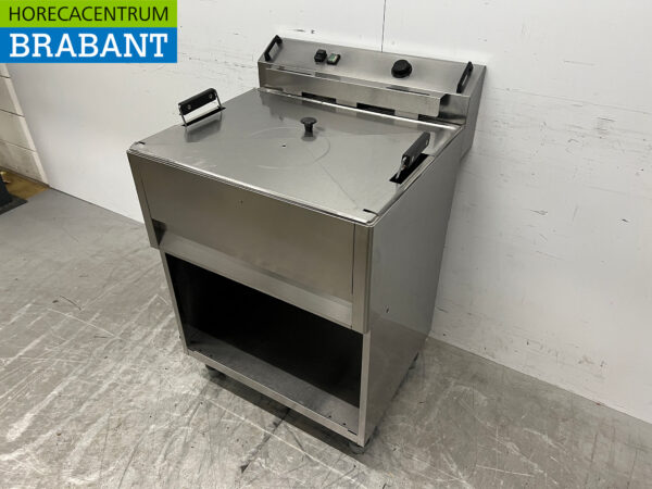 Edelstahl Fischfriteuse Oilball Fryer Friteuse 20 Liter 400V Horeca (kopie) – Bild 2
