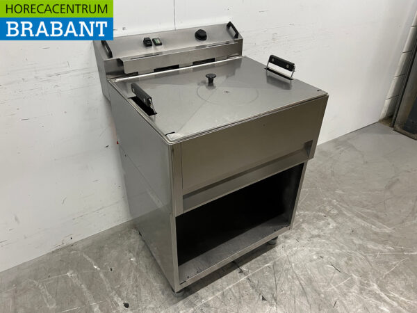 Edelstahl Fischfriteuse Oilball Fryer Friteuse 20 Liter 400V Horeca (kopie) – Bild 3