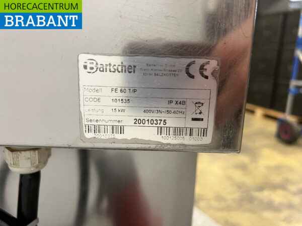 Edelstahl Fischfriteuse Oilball Fryer Friteuse 20 Liter 400V Horeca (kopie) – Bild 6