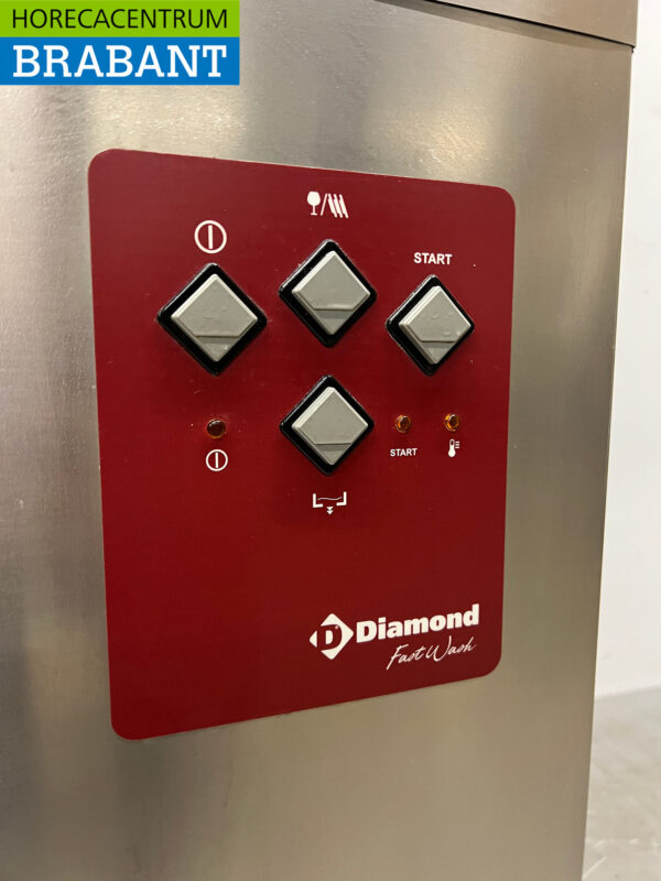 Edelstahl Diamond Sliding Geschirrspüler 400V Catering – Bild 6