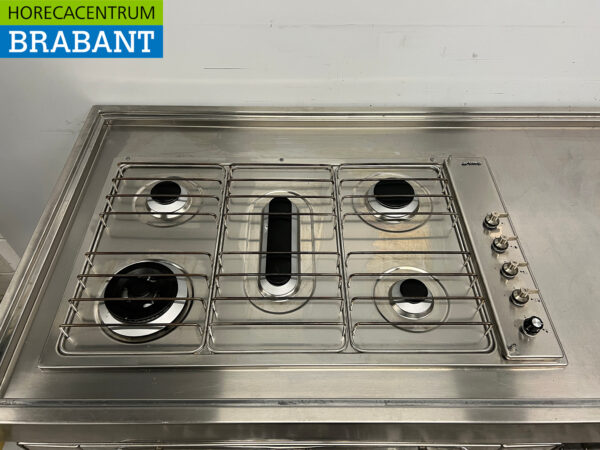 Edelstahlspüle Doppelspüle Premium-line Geschweißtes Modell 200 cm Horeca (kopie) – Bild 5